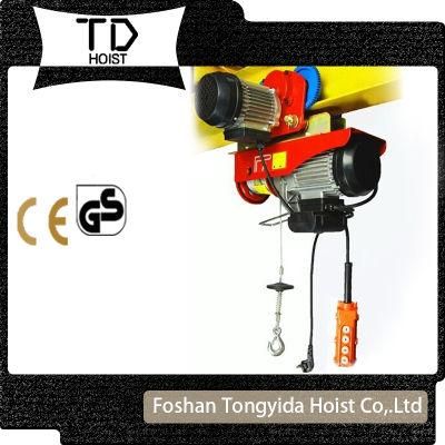 Mini PA Electric Hoist Wire Rope Lifting Hoist