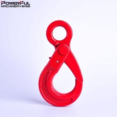 G80 Eye Type Self Locking Safety Hook Lifting