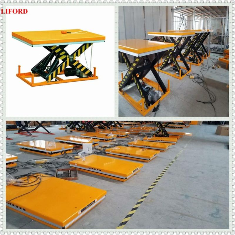 Electric / Hydraulic Scissor Lift Table, 5, 000 Lb Cap.