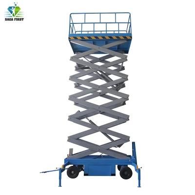 Mini Portable Mobile Full-Electric Rough Terrain Scissor Lift