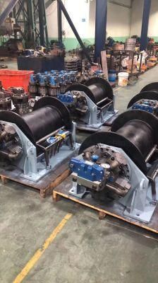 Double Drum Winch 5ton-20 Ton Hydraulic Winch for Construction Machinery
