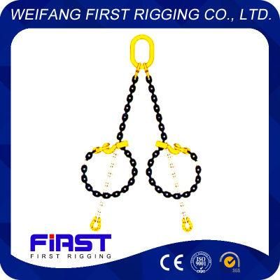Welded Alloy Steel G80 of Two Legs Chain Lifting Sling