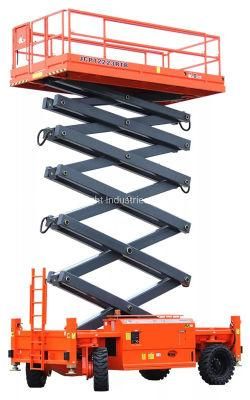 Self-Propelled Lift Platform Jcpt2223rtb Lifting Height Hydraulic Scissor Lift