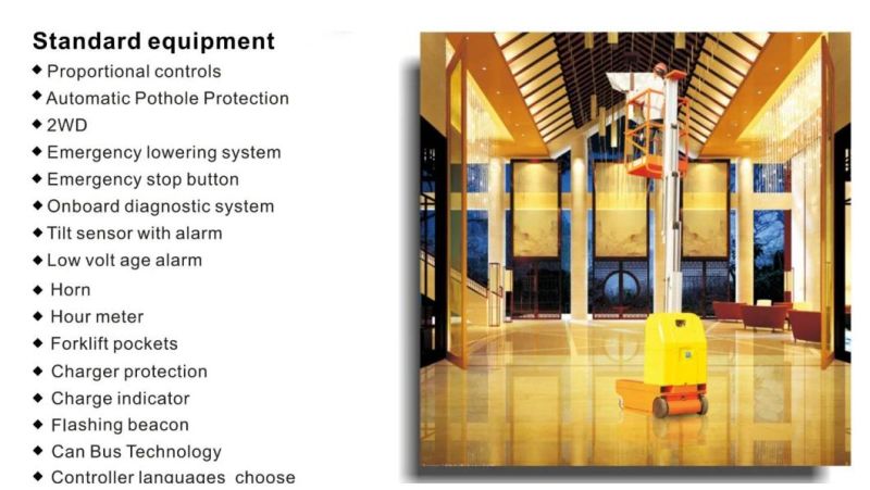 Niuli Electric Self-Propelled Lift Aerial Work Platform Manufacturer