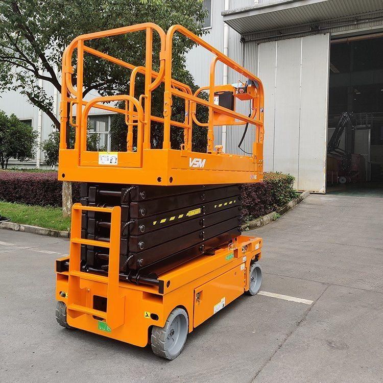 Eelectric Scissor Lift Platform, Working Height 6m-14m