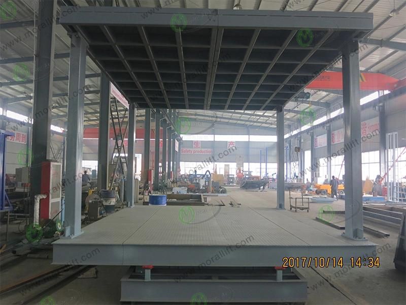 4 Post Underground Scissor Car Lift