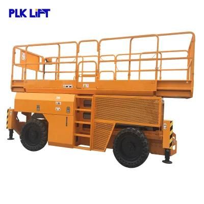 Diesel Self Propelled Hydraulic Rough Terrain Scissor Lift