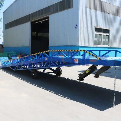 8t Morn CE, ISO Mobile Container Loading Forklift Ramps with CE