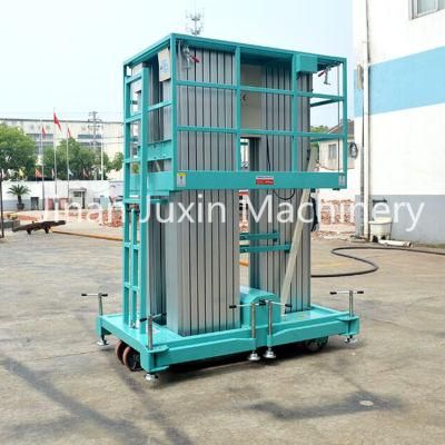 Hydraulic Electric Vertical Lift Module Aluminum Man Lift for Sale