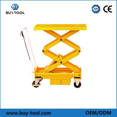 Chinese Supplier Hydraulic Mobile Scissor Lift Table for Warehouse