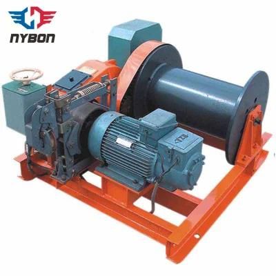 Forest Construction Factory Warehouse Marine Pulling Lifting Electric Winch 2 Ton