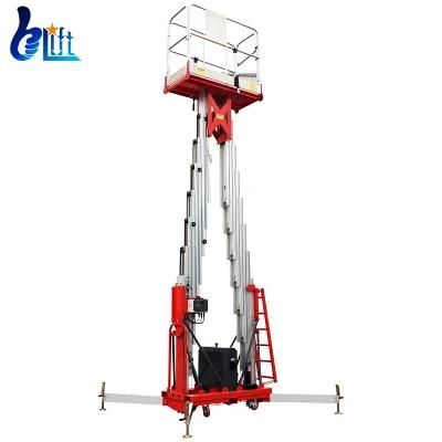 18m Electric Aluminum Aerial Maintenance and Installation Work Platforms