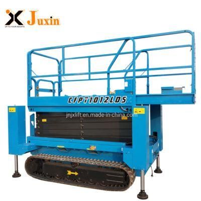 Cheap Price Self Propelled Crawler Lift Platform with Support Legs