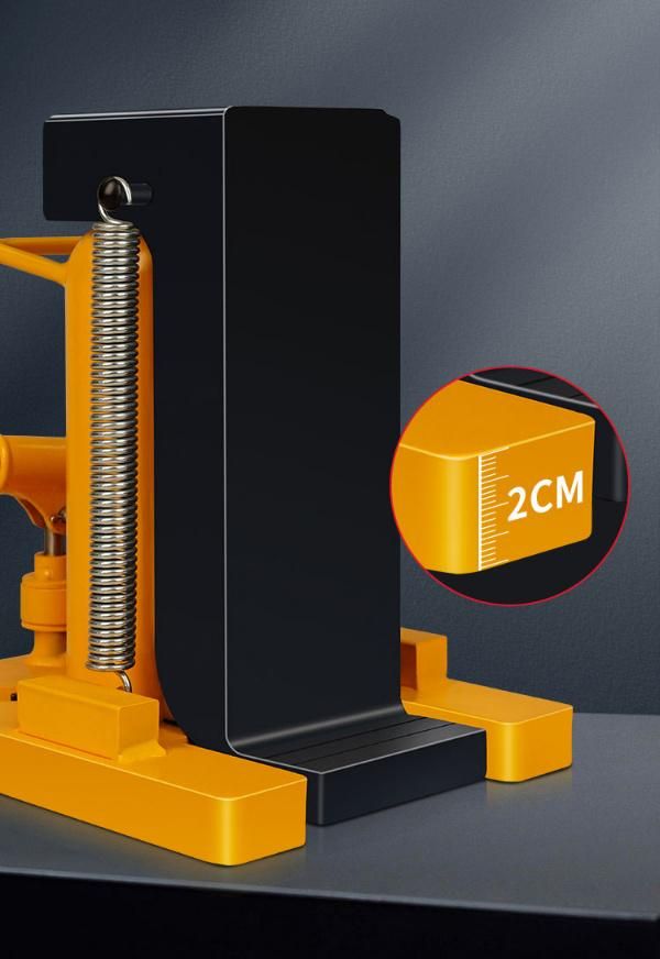 Hydraulic Toe Jack Proprietary Heat-Treated Steel