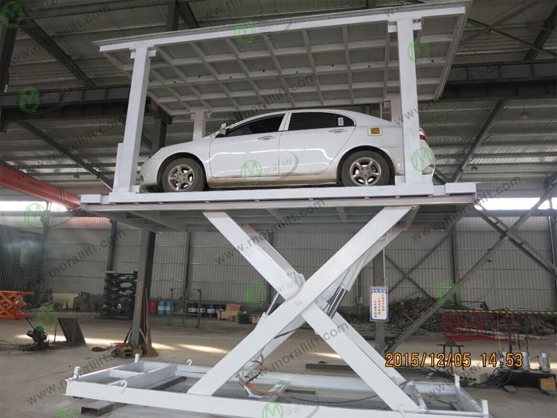 Double Platform Car Parking Scissor Lift