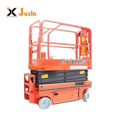 Hot Sale Battery Charge Aerial Platform Self-Propelled Lift Elevator