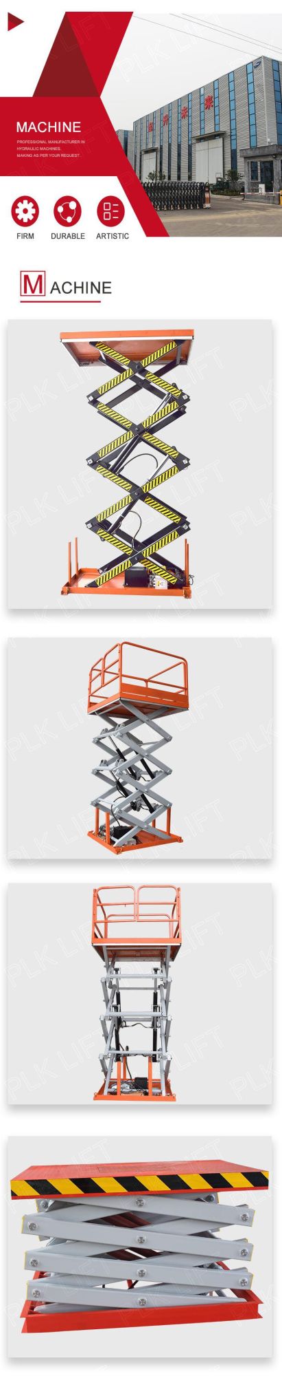Aerial Access Expandable Cage Lift Scissor Lift