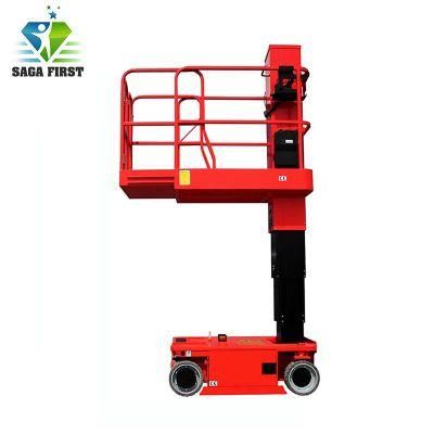 2021 New Version Hydraulic Movable Small Vertical Telescopic Lift