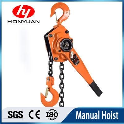 Industrial Equipment Manual Lifting Steel Lever Chain Block / Hoist with Hook