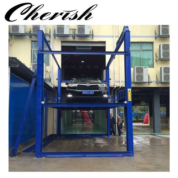 Customized Hydraulic Four Post Hoist Elevator Car Lift