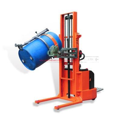 Full Electric Oil Drum Handling Equipment Counter-Balanced Drum Rotator for 600kg
