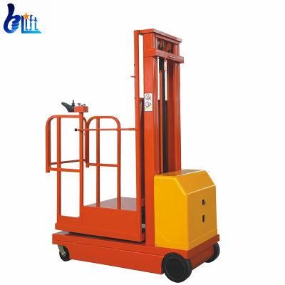 DC Power Electric Drive Self Propelled Hydraulic Electric Mobile Order Picker with CE