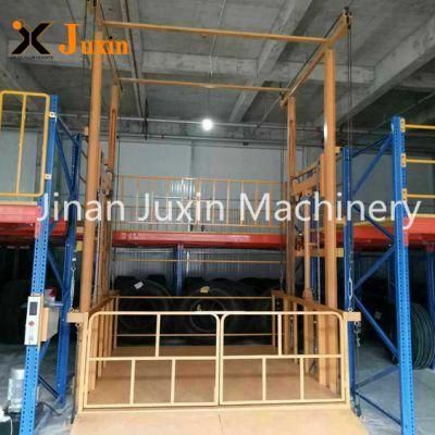 2000kg 3000kg Hydraulic Electric Warehouse Cargo Lift Manufacturer OEM
