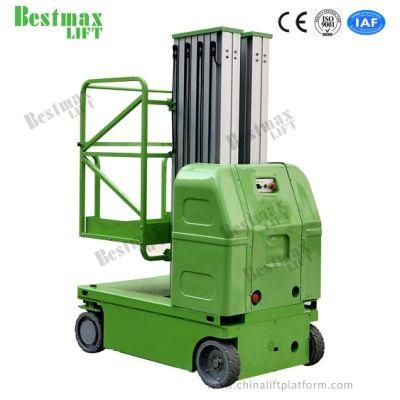 7.5m Platform Height 200kg Load Dual Mast Self Propelled Aerial Work Platform