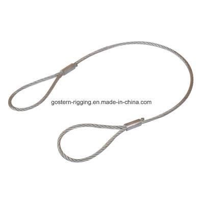 Pressed Steel Wire Rope Sling of High Tensile
