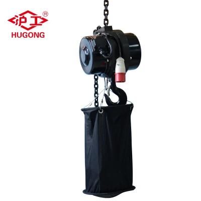1ton Electric Chain Stage Hoist with Fixed