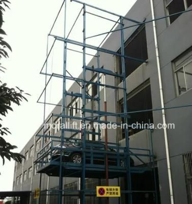 Guide Rail Vertical Car Lift Table