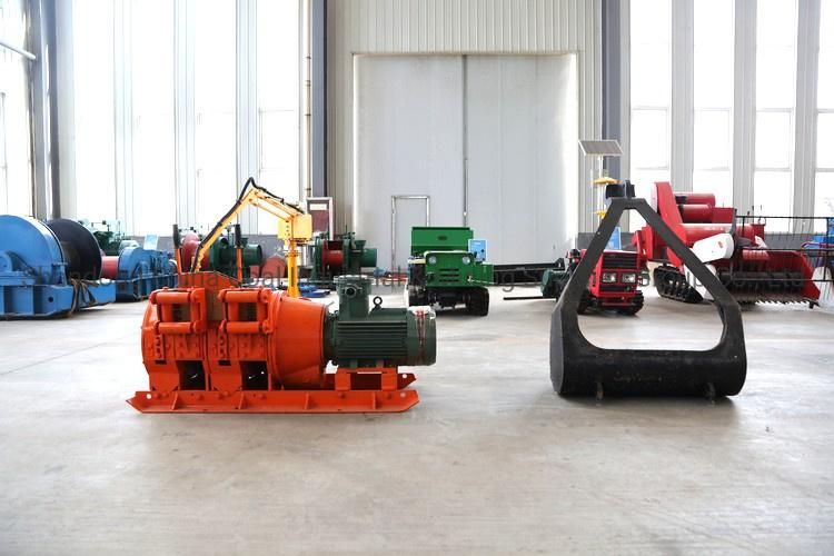 2jp-55 Mining Mini Electric Hoisting Double Drum Scraper Lifting Winch for Metal Ore