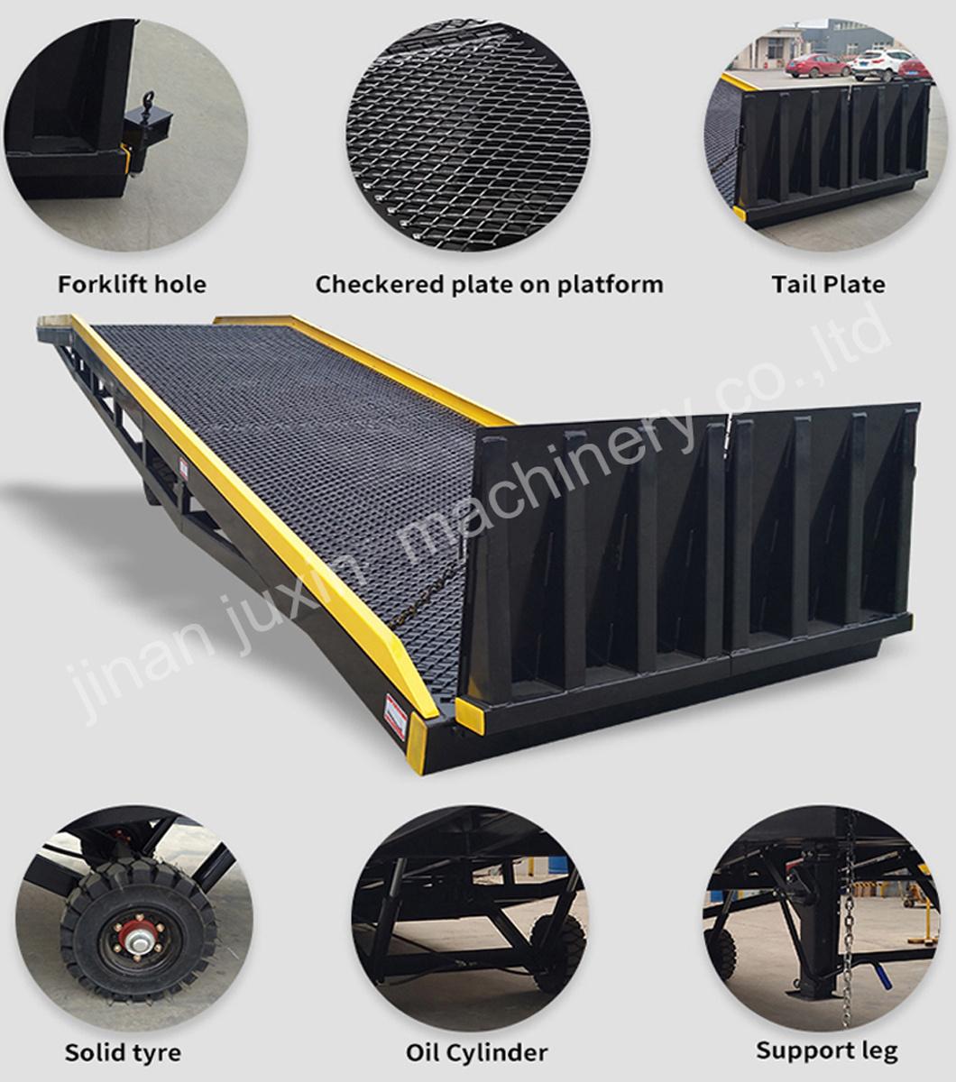 Hydraulic Mobile Container Loading Dock Leveler Dock Ramp Truck with Cheap Price