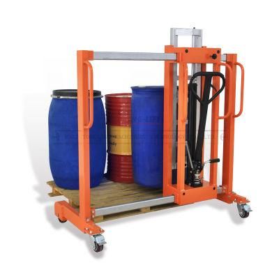 Hot Selling High Quality Dt380 Loading Capacity 380kg Hydraulic Drum Stacker with Low Price