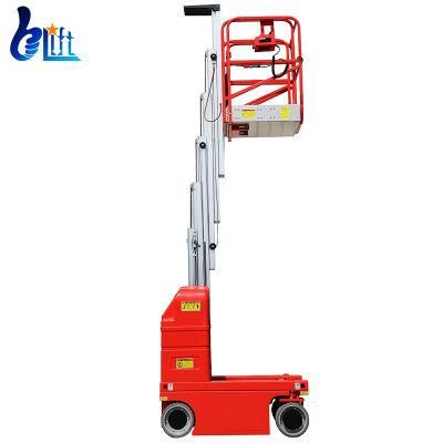 6m 7.5m Self Propelled Aluminum High Aerial Work Platform Construction Lift Hoist