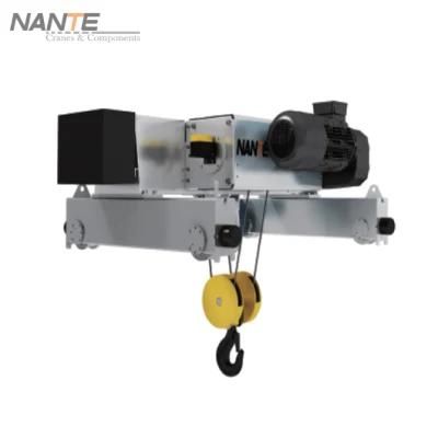 2t-63t CE Certificated Double Girder Electric Low Headroom Wire Rope Hoist