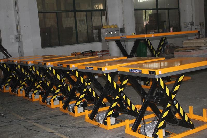 Scissor Electric Lift Table 1 Ton Lift Tables for Sale