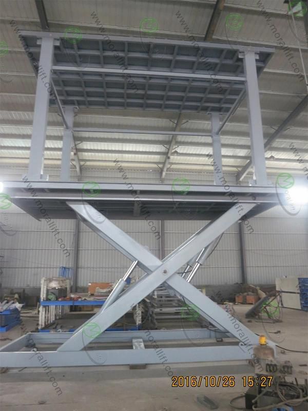 5ton Parking Hydraulic Underground Scissor Car Lift