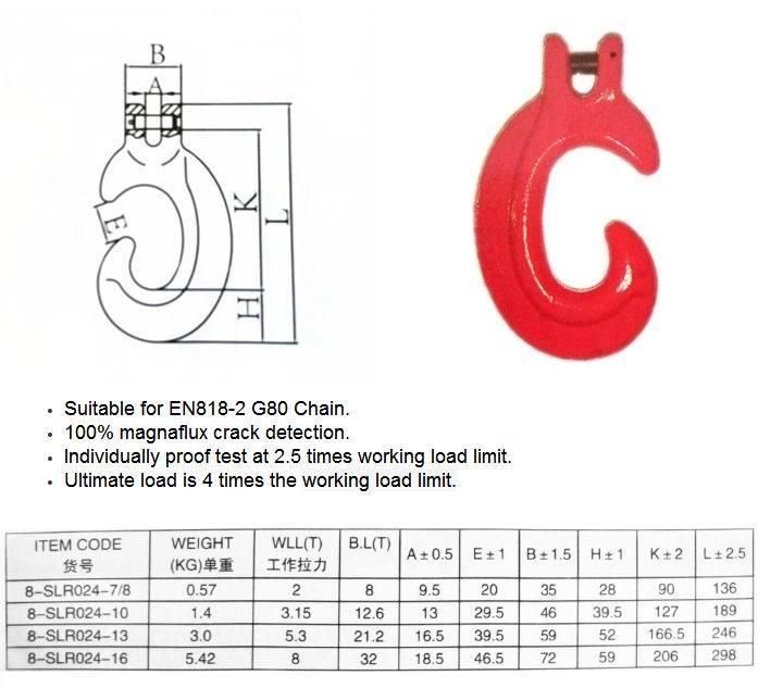 Forged Lifting Sling Made by 20crmnti & 35CrMo