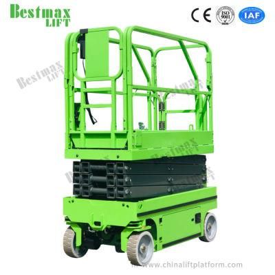 7.8m Working Height Electric Scissor Lift with Small Platform