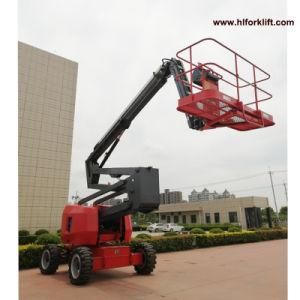 Good Price Articulated Towable Boom Lift for Aerial Work 20m with Jib Ce ISO Certificated