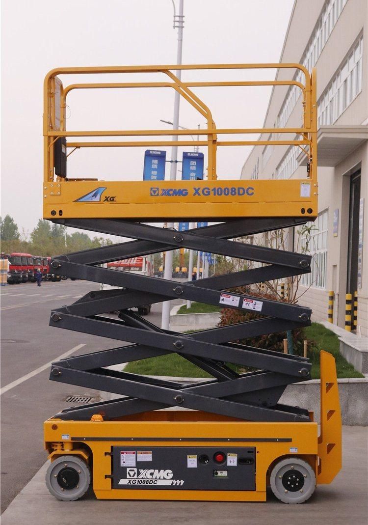 10m 230kg Motor Drive Self Propelled Scissor Lift Platform