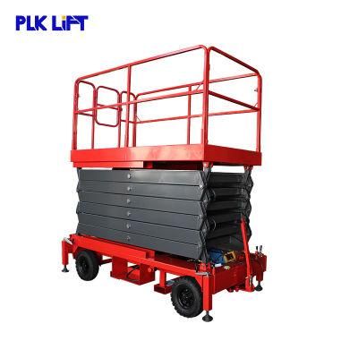 450kg 7m Plk Hydraulic Electric Scissor Aerial Work Lift Platform