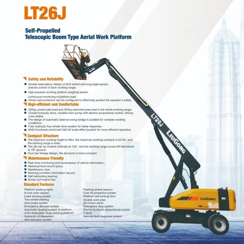 LG Lt26j Telescopic Boom Lifts-Engine