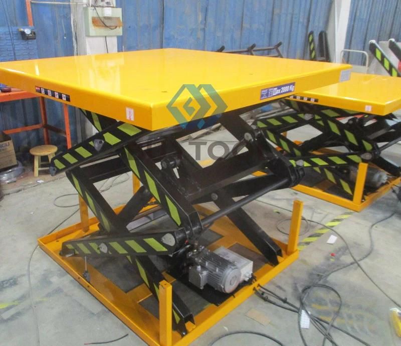 Double-Scissor Table Lifter Electric Hydraulic Lifting Table