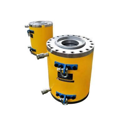 500 Ton Hydraulic Cylinder Double Acting Hydraulic Strand Jack Multi Stage