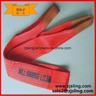 Hot Sale 5t Polyester Flat Lifting Web Slings (1t~30t)