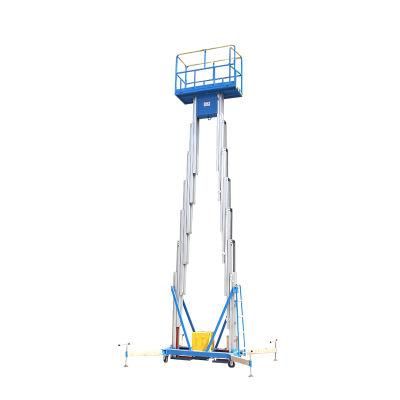 Customise Portable Masts Aluminum Man Ariel Work Lift Platform