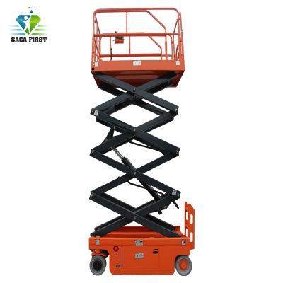 12m Hydraulic Self Propelled Drivable Scissor Lift for Working at Height