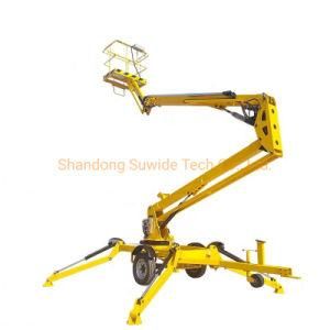 10m 12m 14m 16m 24m Diesel Cherry Picker Price 50m Boom Lift 815m Truck Mounted Towable Cherry Picker for Sale
